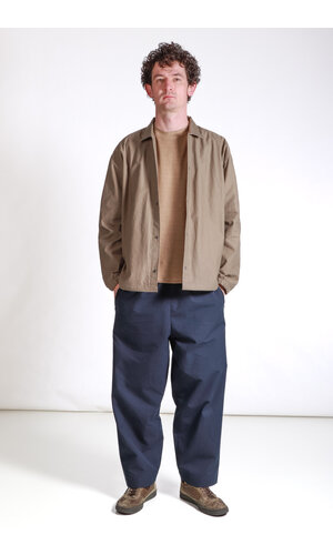 Jackman Jacke / Back Nep Coach Shirt / Sepia