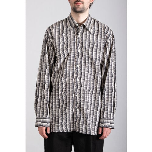 Dries van Noten Dries van Noten Shirt / Calandar / Black Spikes