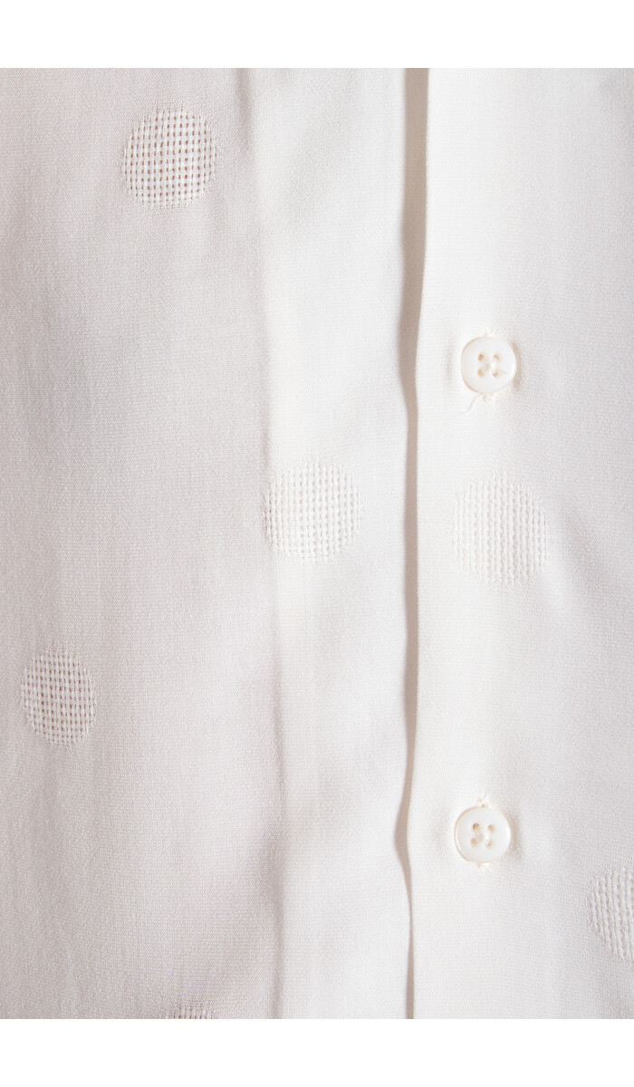 Portuguese Flannel Portuguese Flannel Shirt / Modal Dots / White