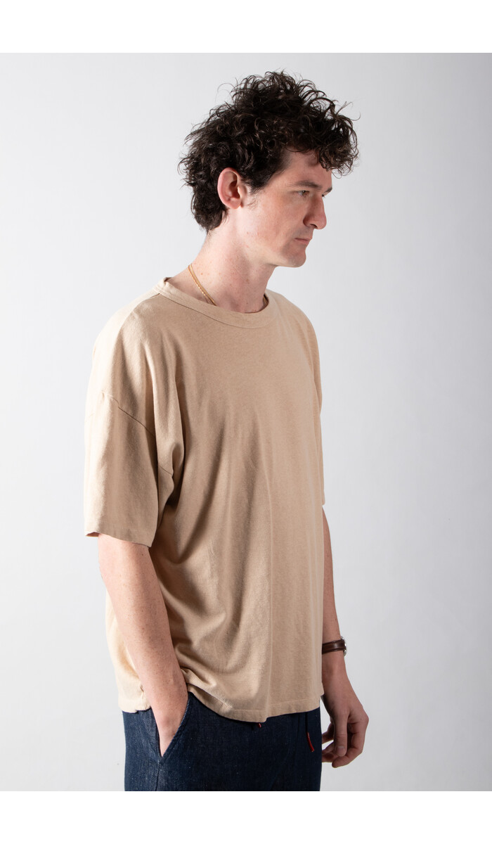 Jungmaven Jungmaven T-Shirt / Vernon / Hafermilch