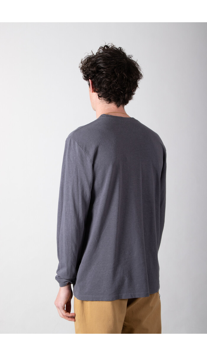 Jungmaven Jungmaven T-Shirt / Baja LS / Diesel Grey