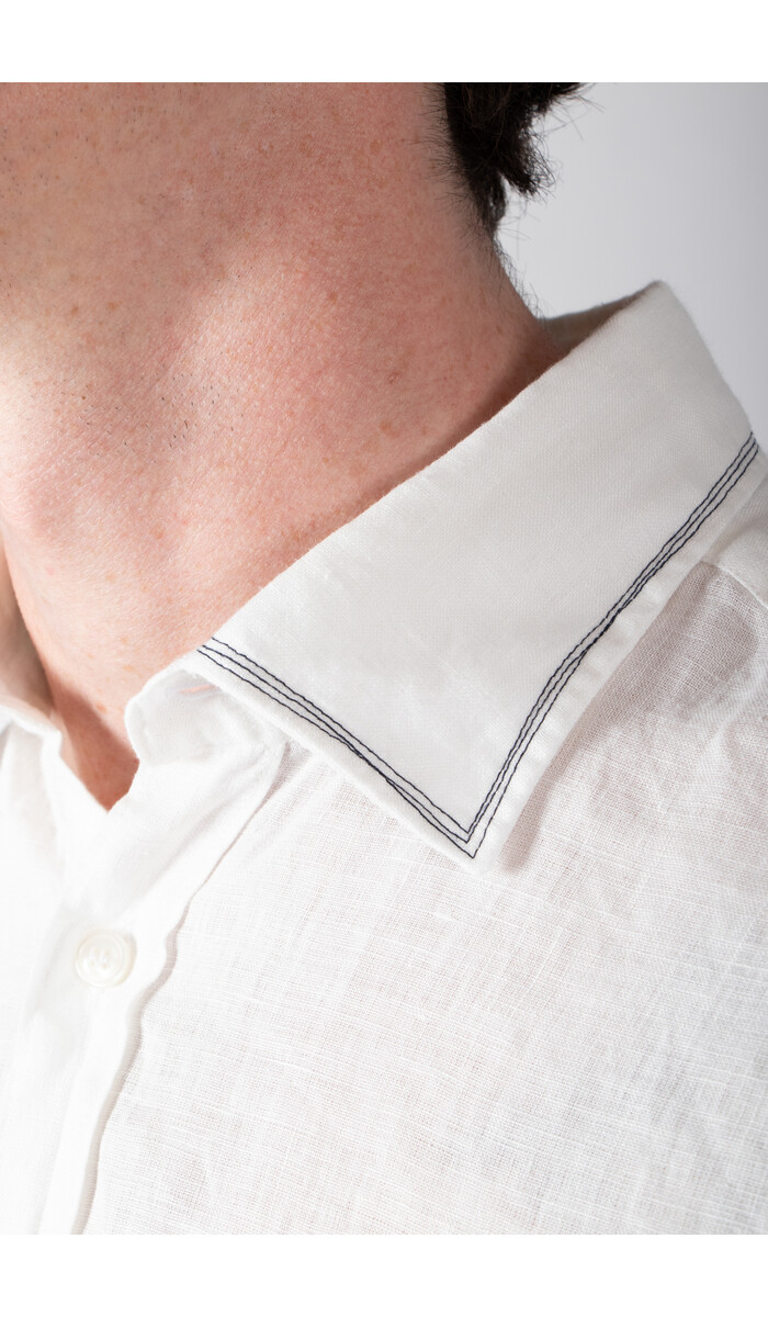 Osvaldo Trucchi Osvaldo Trucchi Shirt / Loose Stitch / White