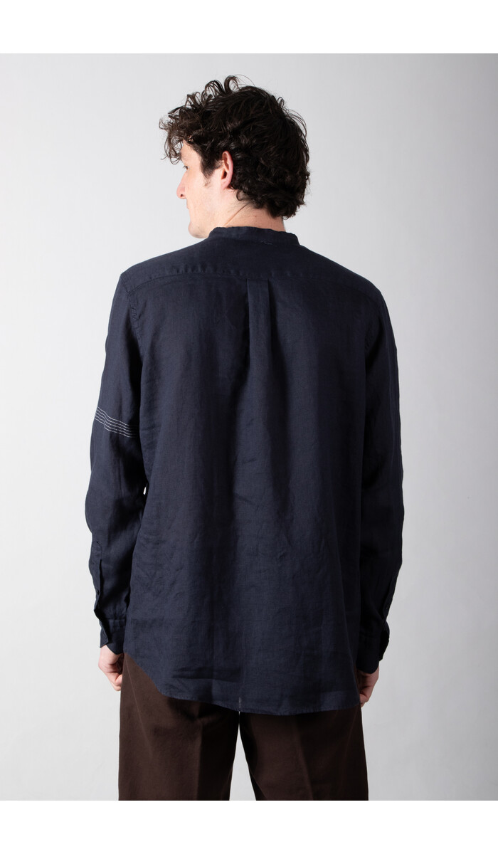 Osvaldo Trucchi Osvaldo Trucchi Overhemd / Browne Loose / Navy