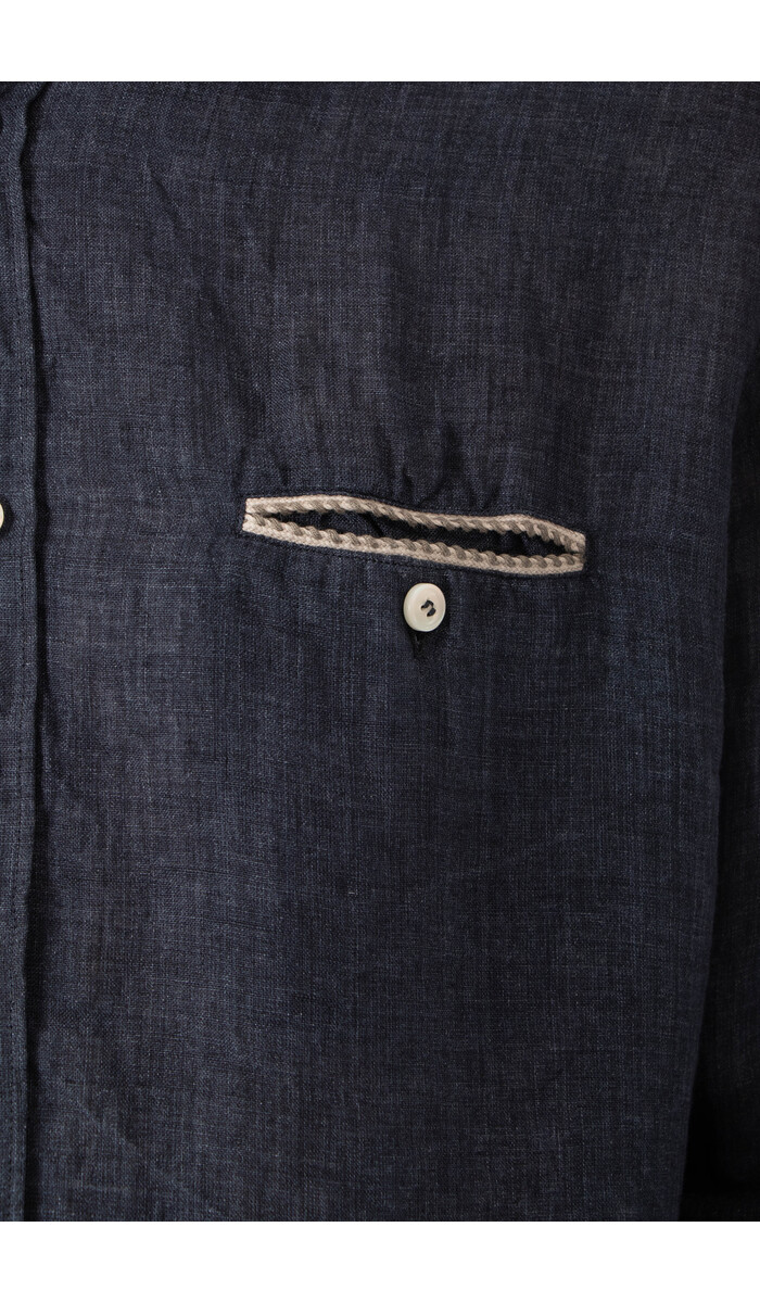 Osvaldo Trucchi Osvaldo Trucchi Shirt / Cord / Dark Blue