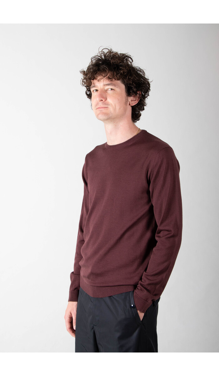 Roberto Collina Roberto Collina Pullover / RA1001 / Wein