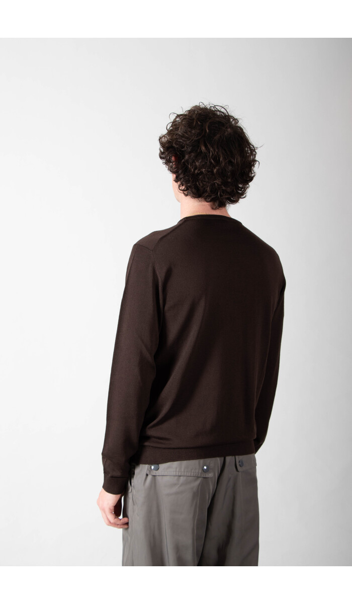 Roberto Collina Roberto Collina Pullover / RA1001 / Dunkelbraun