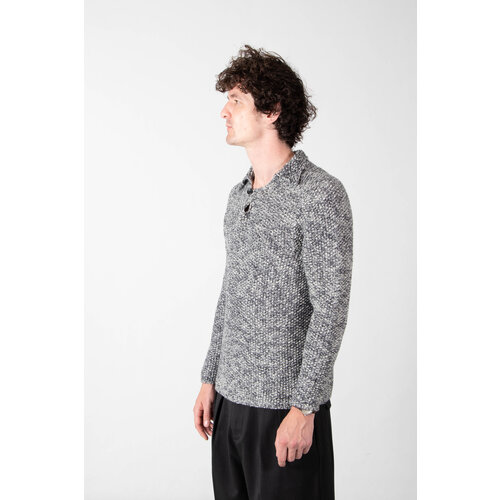 Hannes Roether Hannes Roether Pullover / Nebell / Meliertes Grau