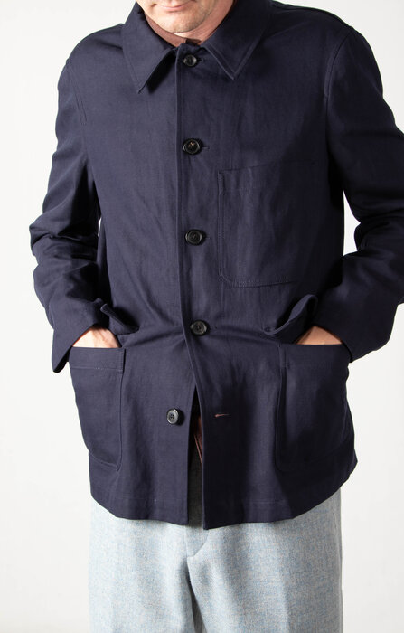 Dries van Noten Dries van Noten Jacke / Braxton / Marineblau