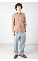 Portuguese Flannel Shirt / Abstract Pied / Brown