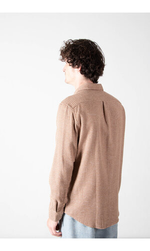 Portuguese Flannel Portuguese Flannel Shirt / Abstract Pied / Brown