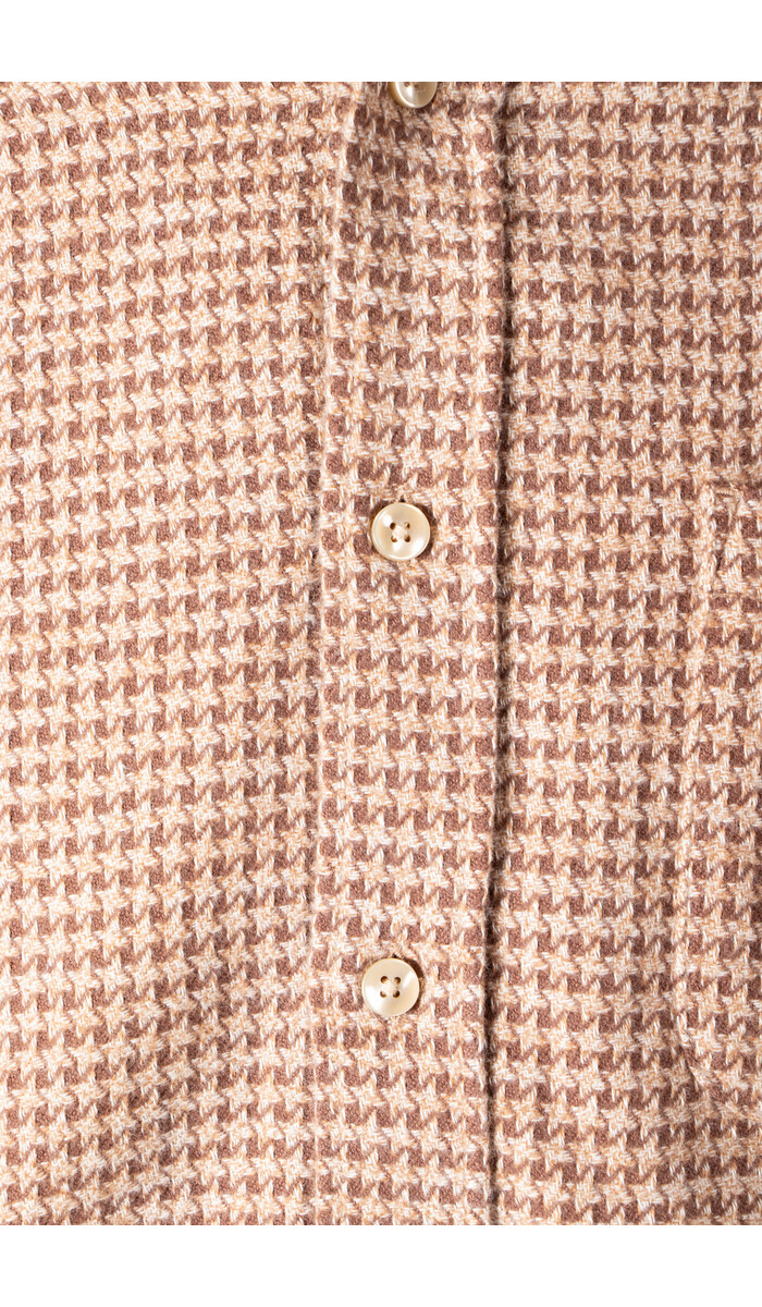 Portuguese Flannel Portuguese Flannel Shirt / Abstract Pied / Brown