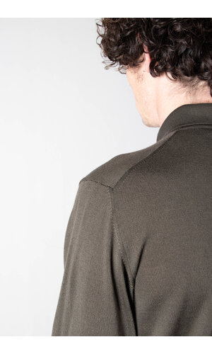 Roberto Collina Roberto Collina Polo Sweater / RA01005 / Army Green