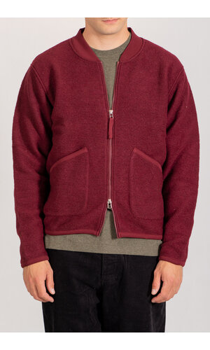 Universal Works Universal Works Vest / Zip Bomber / Wine