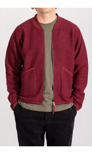 Universal Works Universal Works Vest / Zip Bomber / Wine