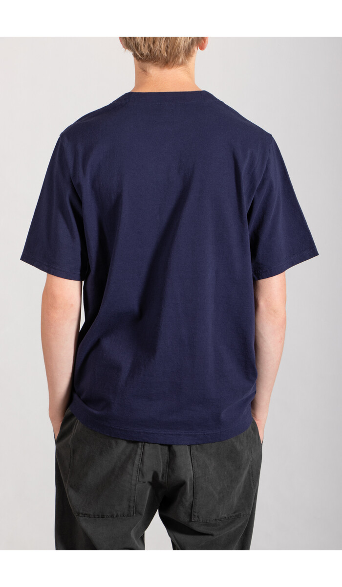 Jackman Jackman T-Shirt / Henleyneck / Navy