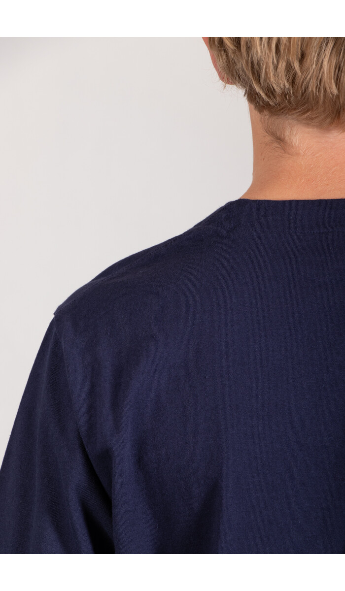 Jackman Jackman T-Shirt / Henleyneck / Navy