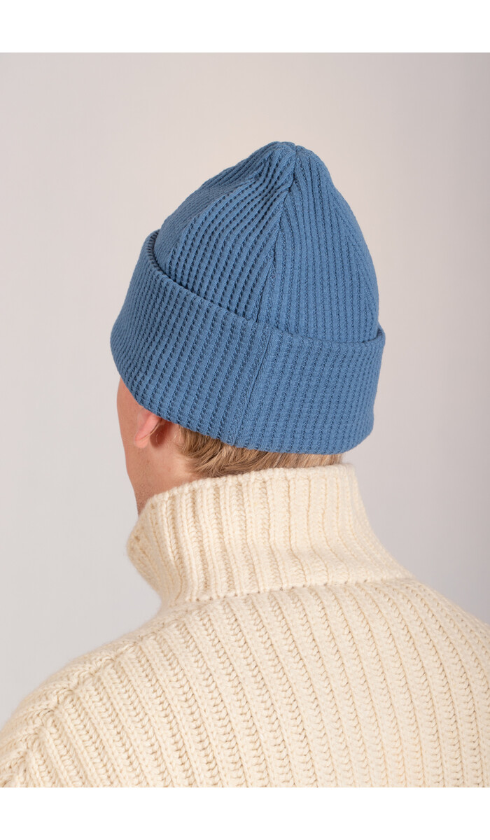 Jackman Jackman Muts / Waffle Knit Cap / Smoky Blauw