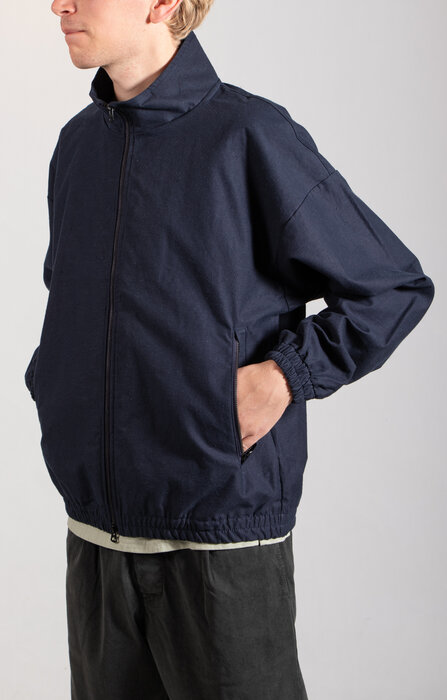 Jackman Jackman Jacke / Back Nep Bullpen Jacket / Navy