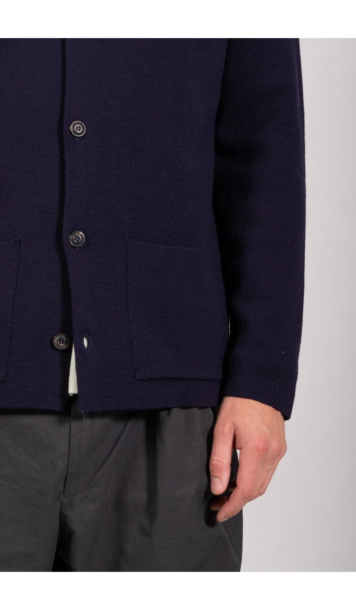 G.R.P. Firenze G.R.P. Cardigan / B60 Buttons Jacket / Blue