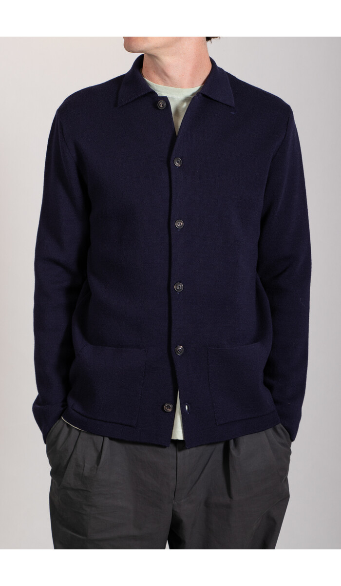 G.R.P. Firenze G.R.P. Cardigan / B60 Buttons Jacket / Blue