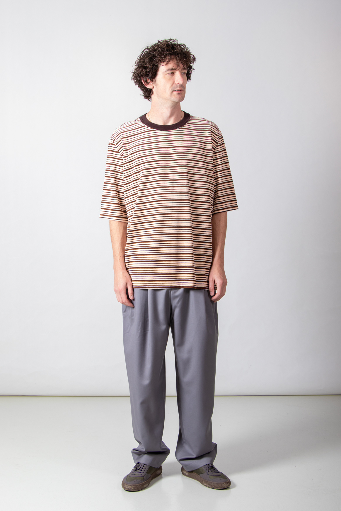 Camiel Fortgens T-Shirt / Big Tee / Brown Pink - c r i s Camiel Fortgens T-Shirt / Big Tee / Brown Pink - c r i s
