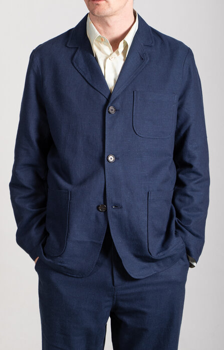 Universal Works Universal Works Colbert / Three Button Jacket / Diepzee