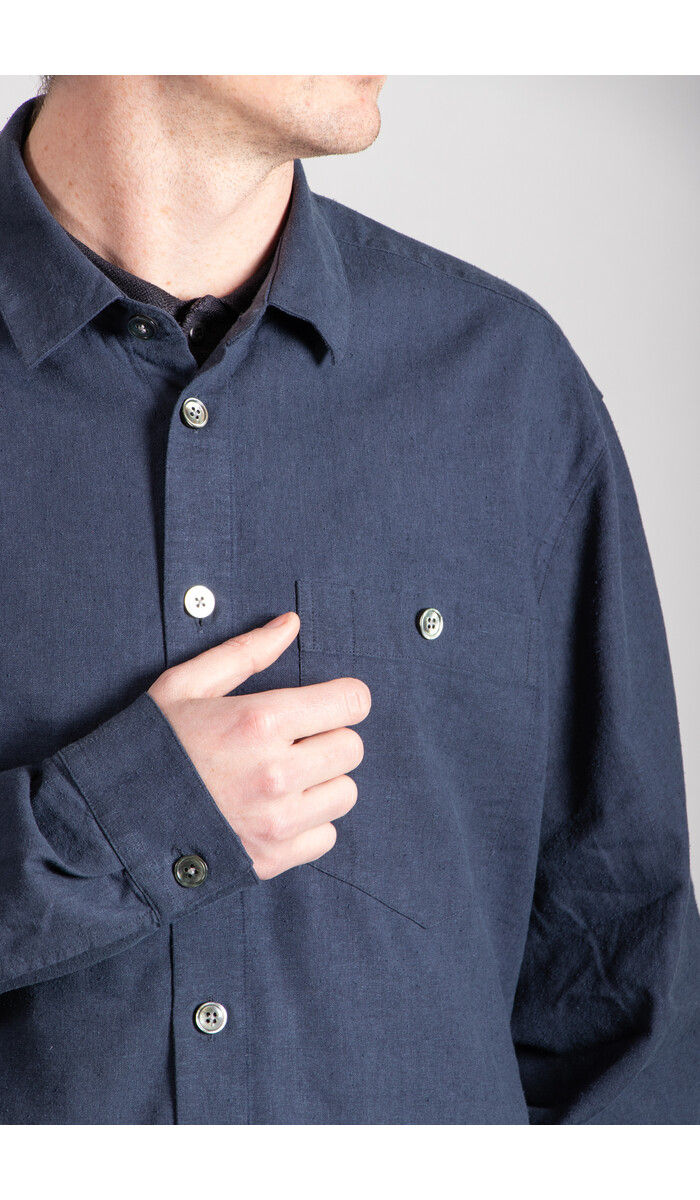 Delikatessen Delikatessen Shirt / Overshirt / Navy