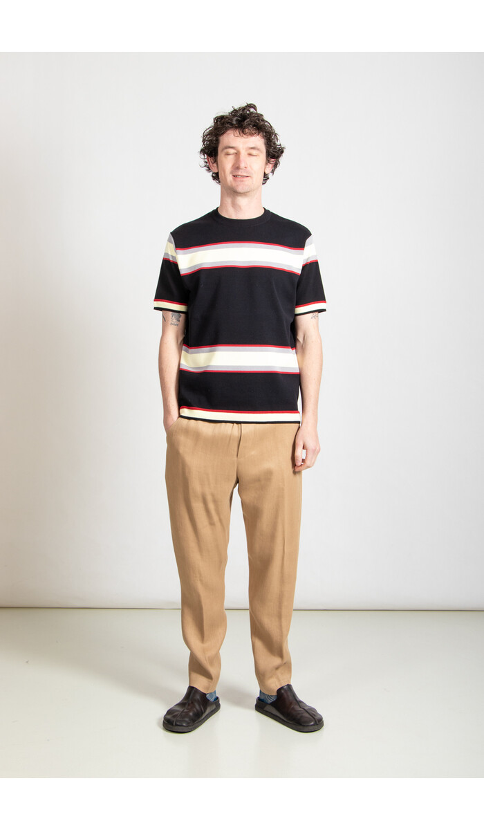 Fujito Fujito T-Shirt / WF1-15B / Schwarzer Rand