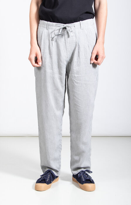 Hannes Roether Hannes Roether Trousers / Paper / OG Stripe