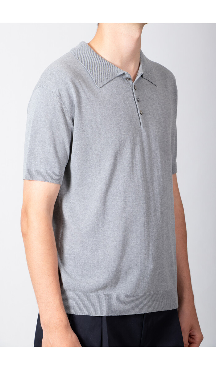 Delikatessen Delikatessen Polo / Polo Short Sleeve / Silver