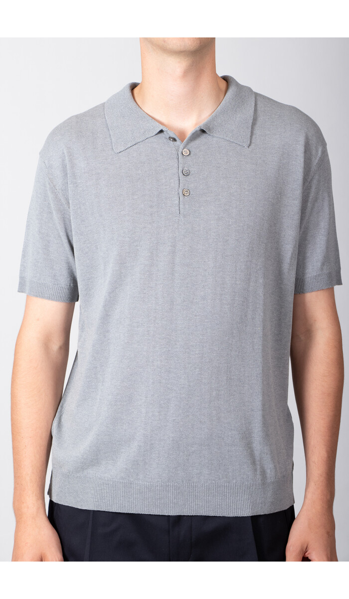 Delikatessen Delikatessen Polo / Polo Short Sleeve / Silver