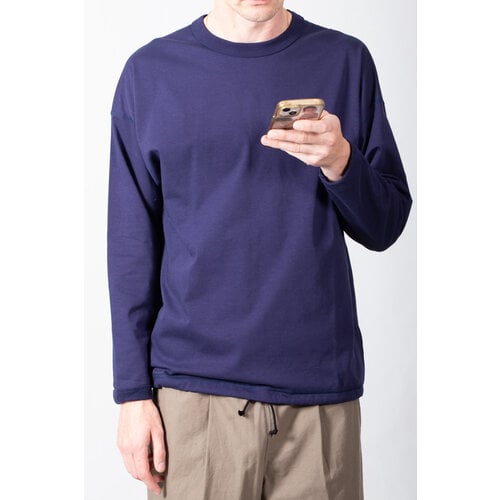 Jackman Jackman T-Shirt / Himo LS / Donkerpaars Jackman Jackman T-Shirt / Himo LS / Donkerpaars