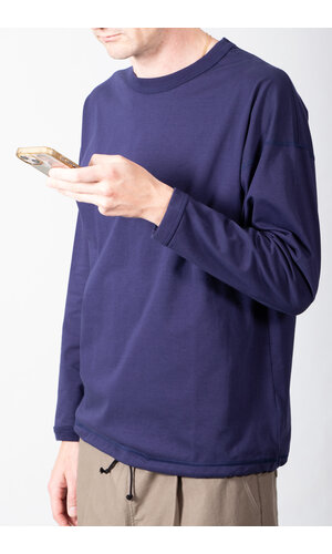 Jackman Jackman T-Shirt / Himo LS / Dark Purple Jackman Jackman T-Shirt / Himo LS / Dark Purple