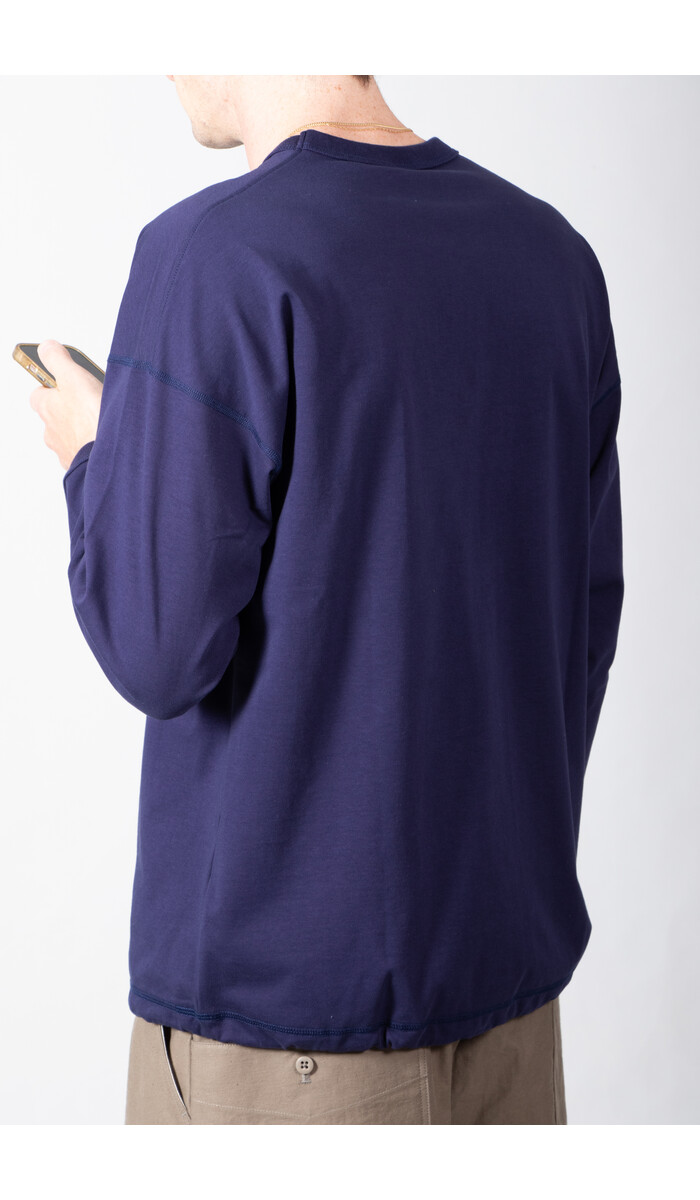 Jackman Jackman T-Shirt / Himo LS / Dark Purple Jackman Jackman T-Shirt / Himo LS / Dark Purple