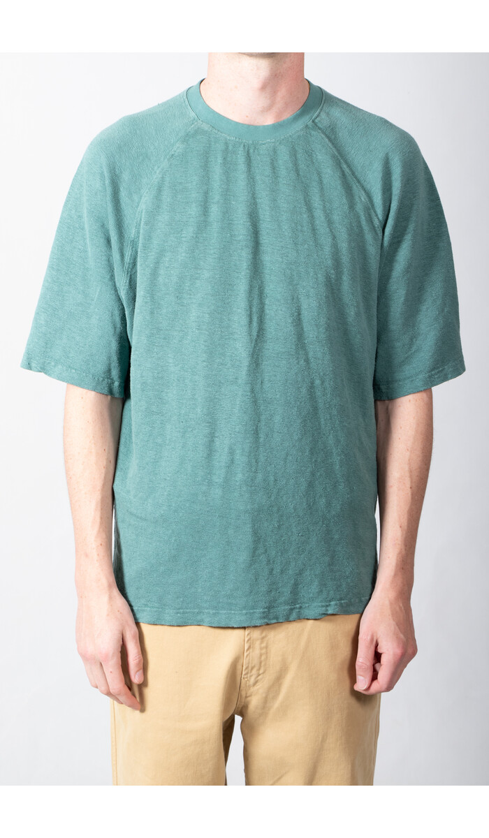Jungmaven Jungmaven T-Shirt / Woodstock Raglan / Petrol