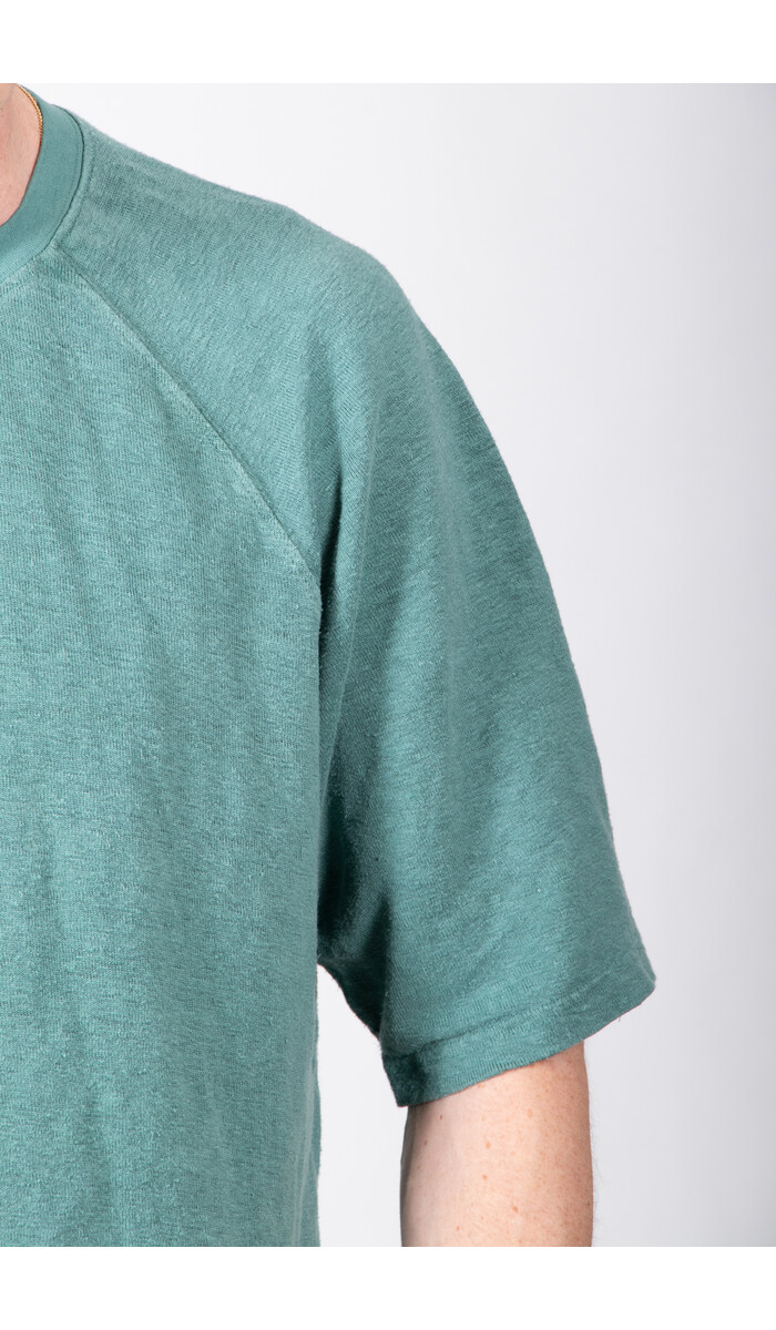 Jungmaven Jungmaven T-Shirt / Woodstock Raglan / Petrol