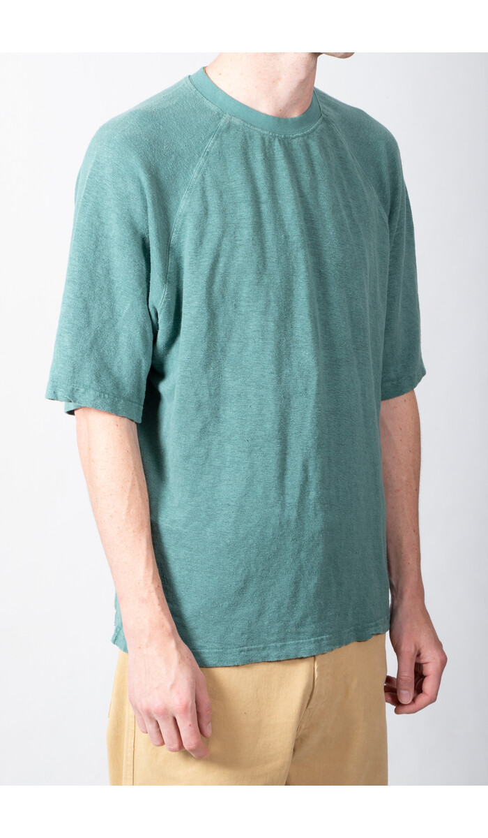 Jungmaven Jungmaven T-Shirt / Woodstock Raglan / Petrol