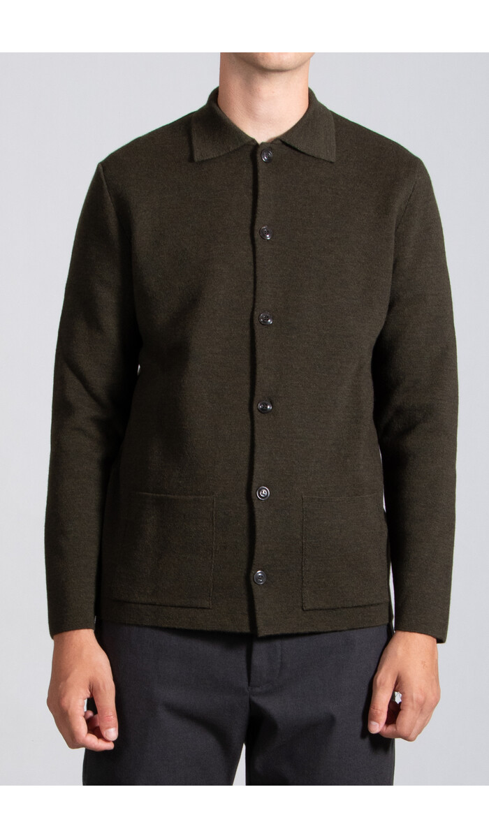 G.R.P. Firenze G.R.P. Firenze Vest / B60 Buttons Jacket / Groen