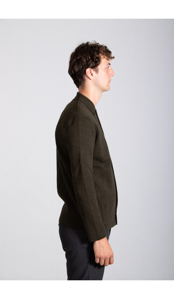 G.R.P. Firenze G.R.P. Firenze Vest / B60 Buttons Jacket / Groen