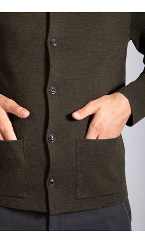 G.R.P. Firenze G.R.P. Firenze Vest / B60 Buttons Jacket / Groen