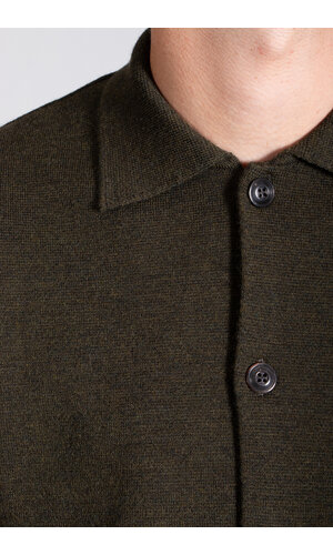 G.R.P. Firenze G.R.P. Firenze Vest / B60 Buttons Jacket / Groen