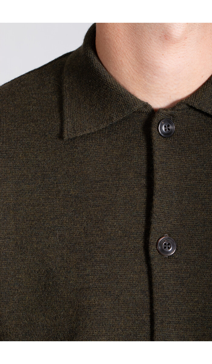 G.R.P. Firenze G.R.P. Firenze Vest / B60 Buttons Jacket / Groen