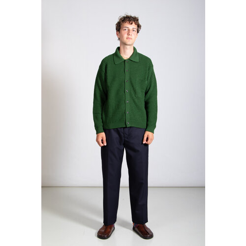 Universal Works Universal Works Vest / Charlie Cardigan / Hagedis Universal Works Universal Works Vest / Charlie Cardigan / Hagedis