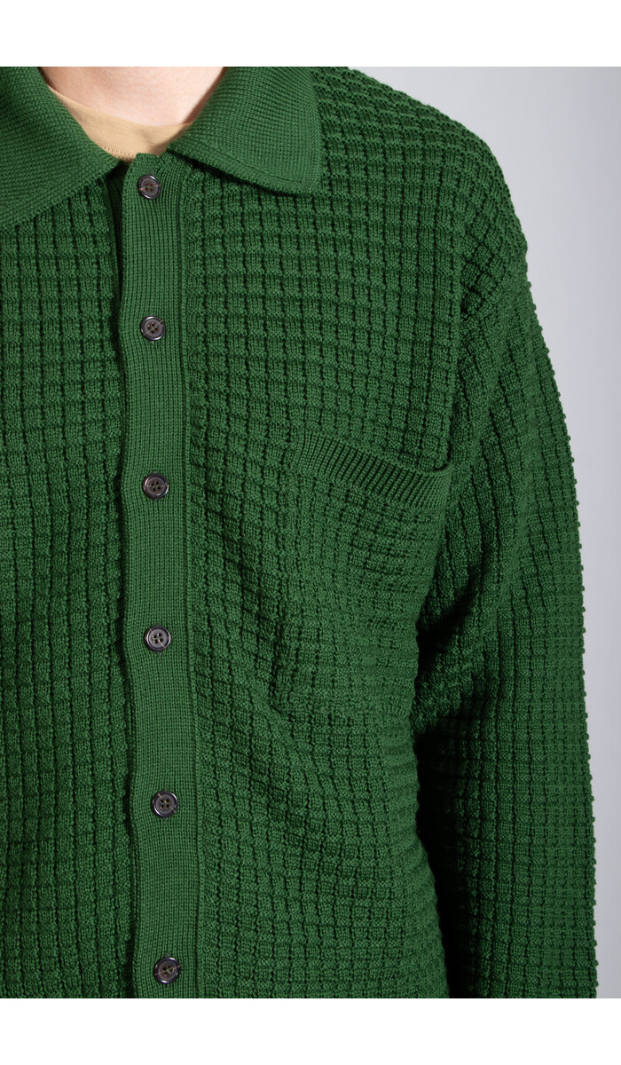 Universal Works Universal Works Vest / Charlie Cardigan / Hagedis