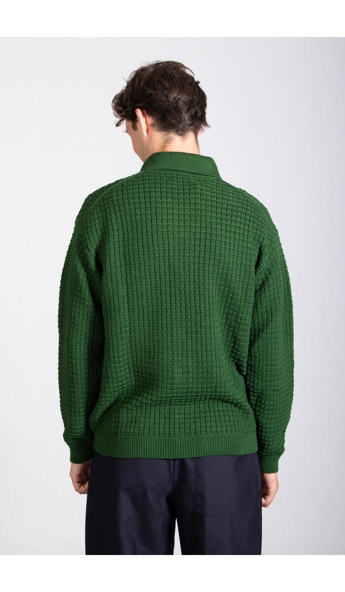 Universal Works Universal Works Vest / Charlie Cardigan / Hagedis