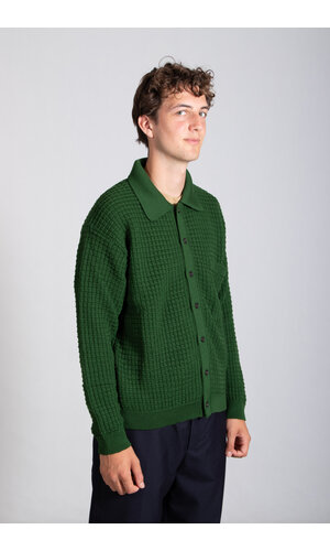 Universal Works Universal Works Vest / Charlie Cardigan / Hagedis