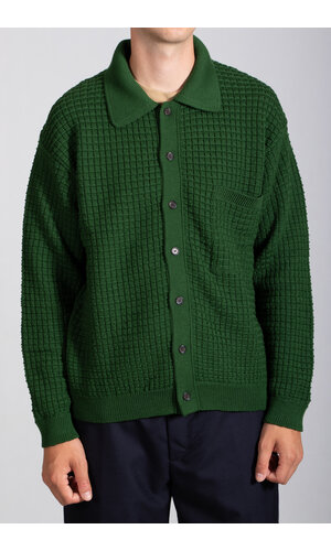 Universal Works Universal Works Vest / Charlie Cardigan / Hagedis