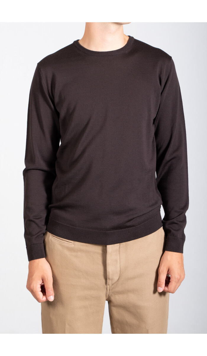 Roberto Collina Roberto Collina Pullover / 253M01001 / Dunkel Schokolade