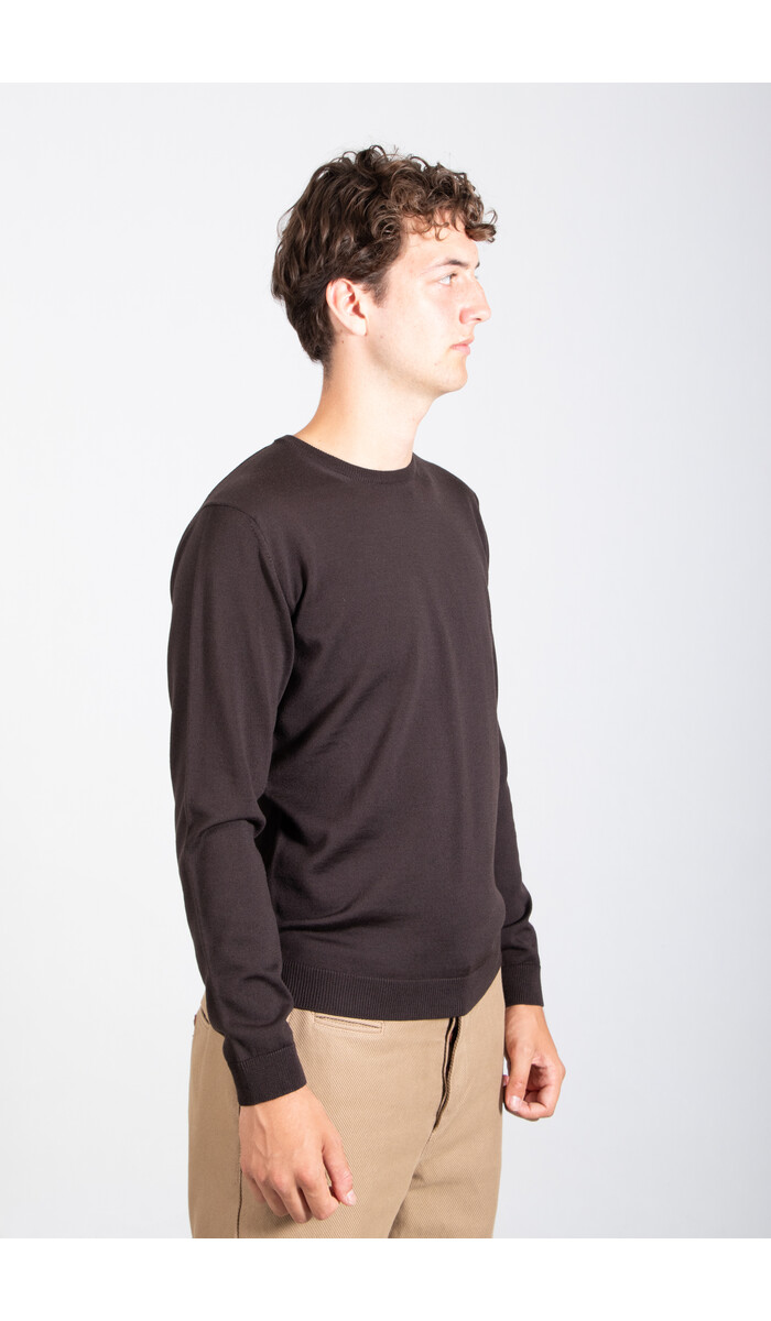 Roberto Collina Roberto Collina Pullover / 253M01001 / Dunkel Schokolade