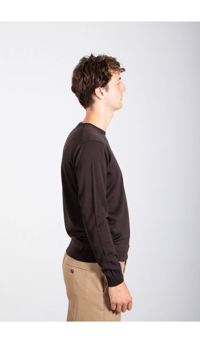 Roberto Collina Roberto Collina Pullover / 253M01001 / Dunkel Schokolade
